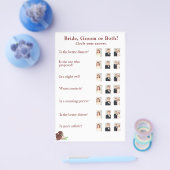 彼は、彼女はシャワーゲームと言った チラシ (シングル)