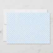 彼はTWO wild, fox 2nd Birthdayパーティーfor Boy 招待状 (裏面)