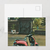 彼へのバイクギフト ポストカード (正面/裏面)