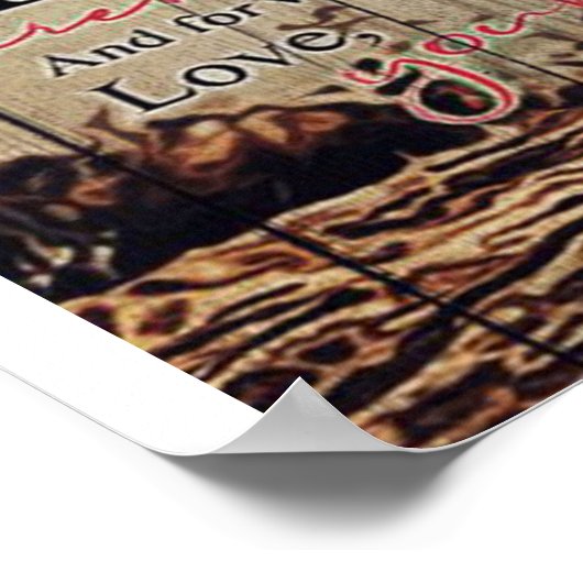 彼への手紙 |夫クールの贈り物 ポスター (角)