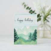 彼への水彩ポストカード, 水彩の山々 ポストカード (スタンド正面)