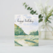 彼への水彩ポストカード, 水彩の野原 ポストカード (スタンド正面)