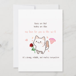 彼への贈り物の彼女のバラおもしろいのための赤いカード 招待状