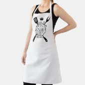 彼へのBBQ贈り物グリルのキングパパ エプロン (インサイチュ)