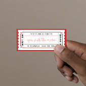 彼または彼女のためのロマンチックな愛のクーポンのバンドル 招待状