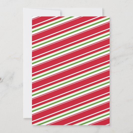 彼または彼女のクリスマスのクッキーオーナメント性別が明らかにする 招待状 (裏面)