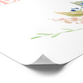 彼または彼女のジェンダーが歓迎のサインを明らかにする ポスター (角)