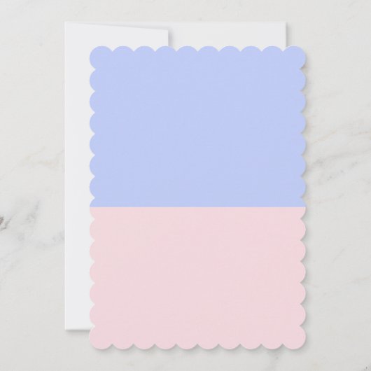 彼または彼女のベビー性明らかにパーティー爆弾招待状 招待状 (裏面)