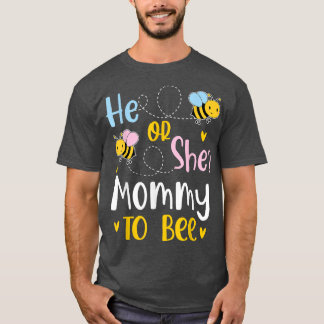 彼または彼女のママはジェンダーを明らかにする Tシャツ