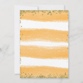 彼または彼女の小さなかわいこちゃんジェンダーが赤ちゃんシャワーを明かす 招待状 (裏面)