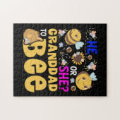 彼または彼女の祖父Bee性別のベビー明かす ジグソーパズル (横)