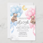 彼または彼女は招待状を負う，ジェンダーの明かす 招待状 (正面)