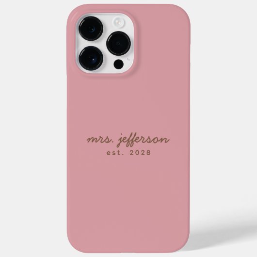 彼または彼女への特別な記念日のギフト - オーダーメイドの携帯ケース Case-Mate iPhoneケース (裏面)