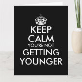 彼または彼女ユーモアのあるのための大きなオーバーサイズの誕生日カード カード (正面)