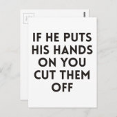 彼もしは手を離す ポストカード (正面/裏面)