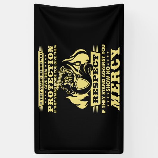 彼もしらは君の後に与え立つ 横断幕 (縦)