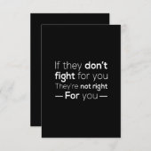 彼もしらは戦わないので、あなたのために戦わない サンキューカード (正面/裏面)