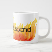 彼や彼女のためのコーヒーマグ。 ジャンボコーヒーマグカップ (右)