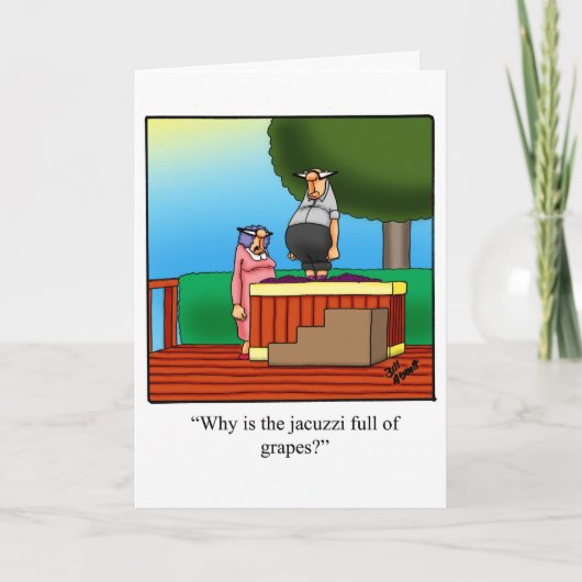 彼らおもしろいにとってハッピーアニバーサリーカード カード (正面)