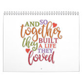 彼らおもしろいは一緒にライフファミリーアイディア カレンダー (カバー)