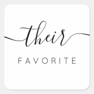 彼らお気に入りのの書モダン道の好意 スクエアシール