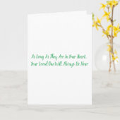 彼らがあなたのハートの共感カードにある限り カード (黄色い花)