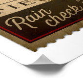 彼らがいないところに打つ ポスター (角)