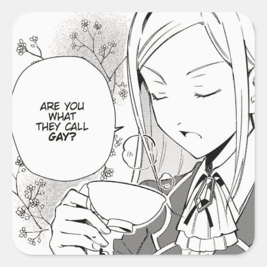 彼らがゲイと呼ぶ? | WataOshi | スクエアシール (正面)