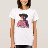 彼らがファンの場所 – ブーツでグランドレディース Tシャツ (正面)