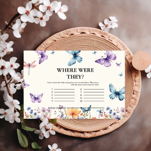 彼らがブライダルゲームした生涯の蝶 エンクロージャーカード