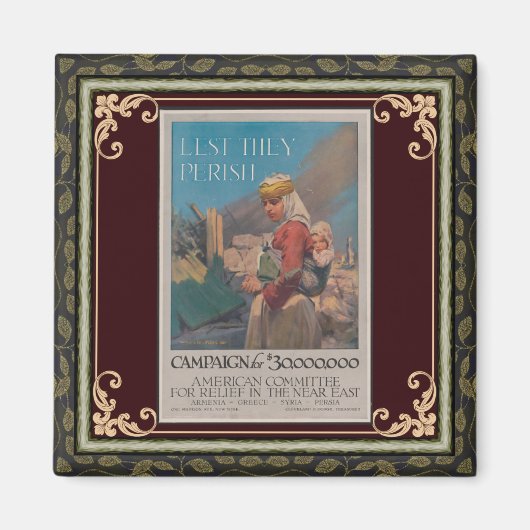 彼らがポスターの磁石を消さないように マグネット (正面)