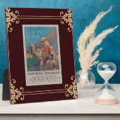 彼らがポスターの額を消さないように フォトプラーク (側面)