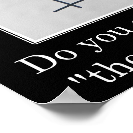 彼らが何をしているか誰も知らない(S) ポスター (角)