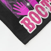 彼らが地面の上でブーツでファンの女性のカーボーイを我々 フリースブランケット (角)