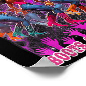 彼らが地面の上でブーツでファンの女性のカーボーイを我々 ポスター (角)