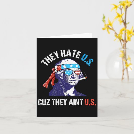 彼らが嫌ってるのは俺たちだからさ、俺たちと同じじゃないから 4日独立記念日1 カード (黄色い花)