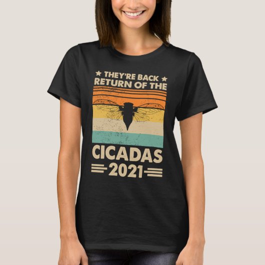 彼らが帰ってくる セミの帰還 2021 Tシャツ (正面)