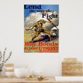 彼らが戦う方法を貸す～ヴィンテージ世界大戦1. ポスター (キッチン)