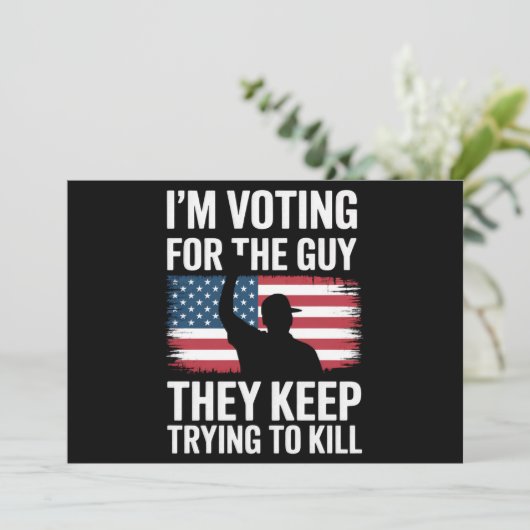 彼らが殺そうとしている保男に投票する 招待状 (スタンド正面)