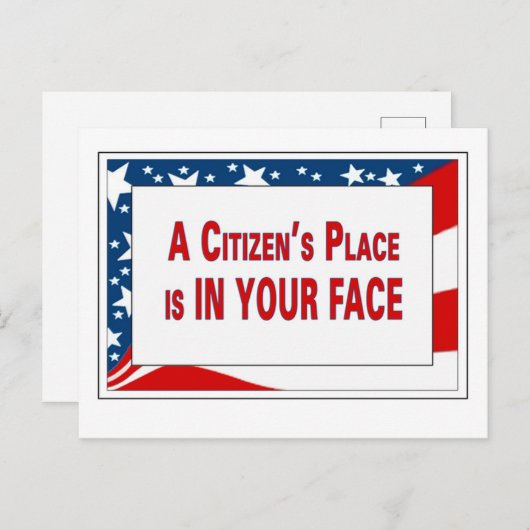 彼らが私たちのポストカードのために働くことを思い出させる ポストカード (正面/裏面)