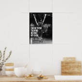 彼らが私の背中の後ろで話しているのを聞く – フィットネス ポスター (キッチン)