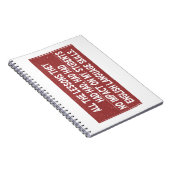 彼らが経験した全ての教訓は全く影響しなかった ノートブック (右側)