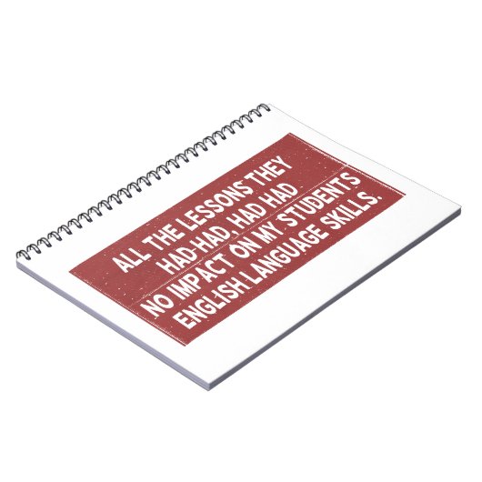 彼らが経験した全ての教訓は全く影響しなかった ノートブック (左側)