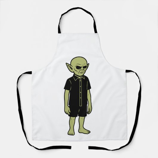 彼らが見たものは – 私は信じエイリアンに出会 エプロン (正面)