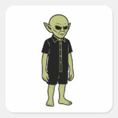 彼らが見たものは – 私は信じエイリアンに出会 スクエアシール (正面)