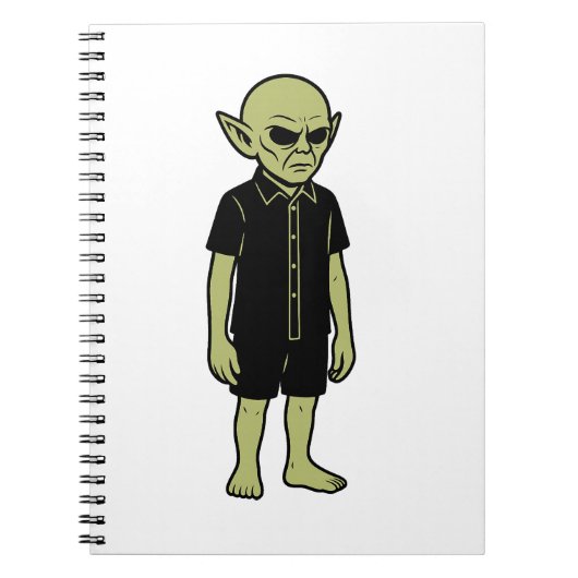 彼らが見たものは – 私は信じエイリアンに出会 ノートブック (正面)