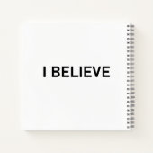 彼らが見たものは – 私は信じエイリアンに出会 ノートブック (裏面)