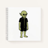 彼らが見たものは – 私は信じエイリアンに出会 ノートブック (正面)