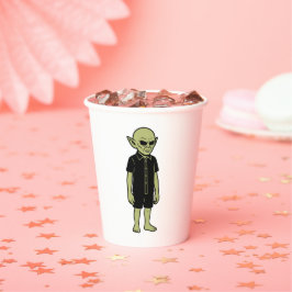 彼らが見たものは – 私は信じエイリアンに出会 紙コップ