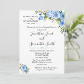 彼らが言う前に私はカップルの青いシャワーを結婚する 招待状 (スタンド正面)